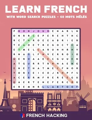 Aprende francés con las sopas de letras - 68 Mots Mls - Learn French With Word Search Puzzles - 68 Mots Mls