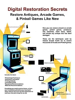 Digital Restoration Secrets: Restaurar antigüedades, juegos de arcade, y Pinball - Digital Restoration Secrets: Restore Antiques, Arcade Games,& Pinball