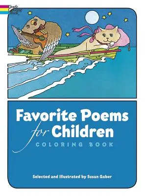 Poemas favoritos para niños Libro para colorear - Favorite Poems for Children Coloring Book