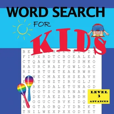 Sopa de letras para niños Nivel 3 - Word Search for Kids Level 3