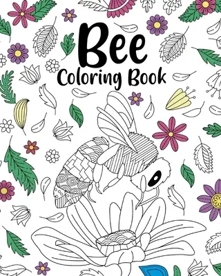Libro para colorear de abejas - Bee Coloring Book