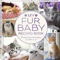 Libro de registro de mi bebé de peluche: Gato - My Fur Baby Record Book: Cat