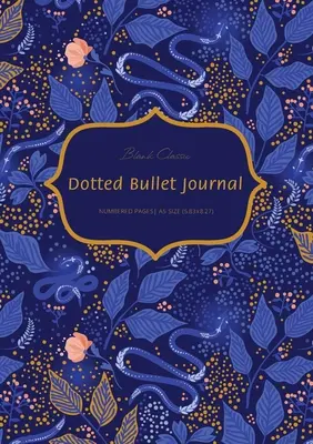Bullet Journal de puntos: A5 mediano - 5.83X8.27 (Hada azul) - Dotted Bullet Journal: Medium A5 - 5.83X8.27 (Blue Fairy)