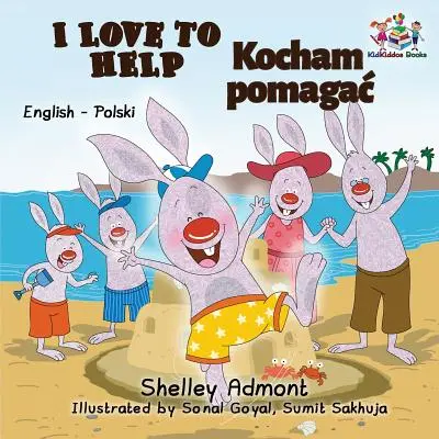 Me encanta ayudar: Libro Infantil Bilingüe Inglés Polaco - I Love to Help: English Polish Bilingual Children's Books