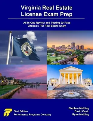 Preparación para el Examen de Licencia de Bienes Raíces de Virginia: Todo-en-Uno Revisión y Pruebas para Aprobar el Examen PSI de Bienes Raíces de Virginia - Virginia Real Estate License Exam Prep: All-in-One Review and Testing to Pass Virginia's PSI Real Estate Exam