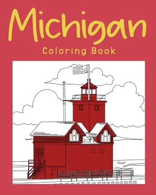 Libro para colorear de Michigan - Michigan Coloring Book