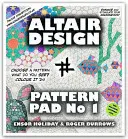 Altair Design Pattern Pad - Libro geométrico para colorear - Altair Design Pattern Pad - Geometrical Colouring Book