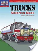 Libro para colorear de Camiones - Trucks Coloring Book