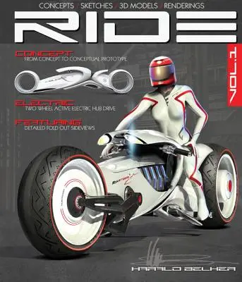 Ride: Concepto futurista de motocicleta eléctrica - Ride: Futuristic Electric Motorcycle Concept