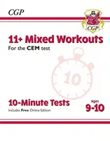 11+ CEM 10-Minute Tests: Ejercicios Mixtos - Edades 9-10 (con Edición Online) - 11+ CEM 10-Minute Tests: Mixed Workouts - Ages 9-10 (with Online Edition)