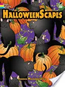 Libro para colorear Halloweenscapes - Halloweenscapes Coloring Book