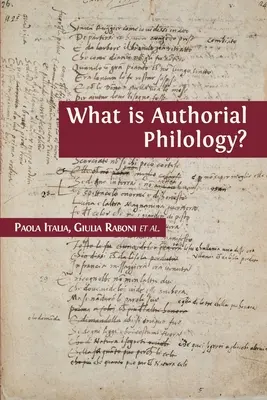¿Qué es la filología autoral? - What is Authorial Philology?