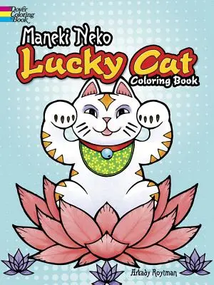 Libro para colorear Maneki Neko Lucky Cat - Maneki Neko Lucky Cat Coloring Book