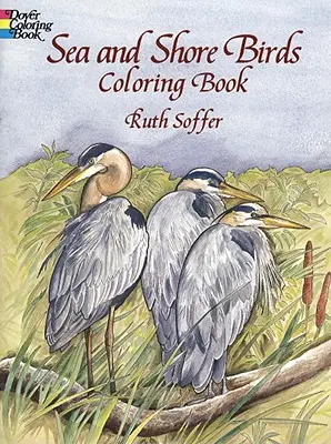 Libro para colorear de aves marinas y costeras - Sea and Shore Birds Coloring Book