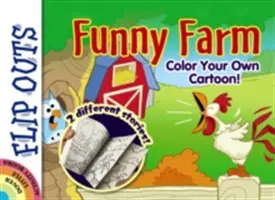 Flip Outs -- Funny Farm: Colorea tu propio dibujo animado - Flip Outs -- Funny Farm: Color Your Own Cartoon!