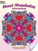 Libro para colorear de mandalas de corazones - Heart Mandalas Coloring Book