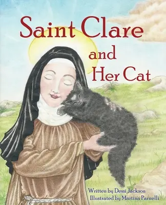 Santa Clara y su gato - Saint Clare and Her Cat