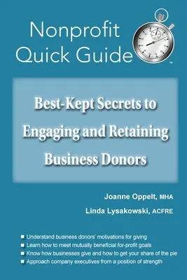 Los secretos mejor guardados para captar y retener donantes empresariales - Best-Kept Secrets to Engaging and Retaining Business Donors