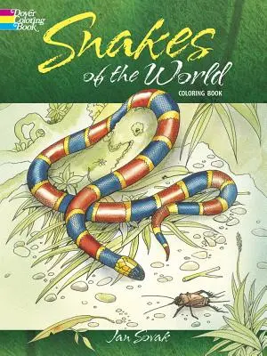 Libro para Colorear de Serpientes del Mundo - Snakes of the World Coloring Book