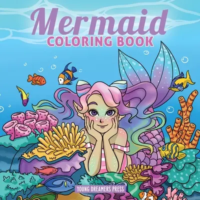 Libro para colorear de sirenas: Para niños de 4-8, 9-12 años - Mermaid Coloring Book: For Kids Ages 4-8, 9-12