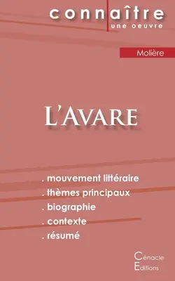 L'Avare de Molire (análisis literario y resumen completo) - Fiche de lecture L'Avare de Molire (Analyse littraire de rfrence et rsum complet)