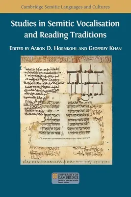 Estudios sobre vocalización semítica y tradiciones de lectura - Studies in Semitic Vocalisation and Reading Traditions