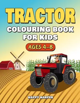 Libro para colorear Tractor - Tractor Colouring Book