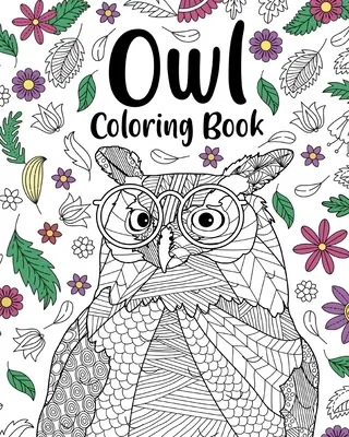 Libro para colorear de Búho - Owl Coloring Book