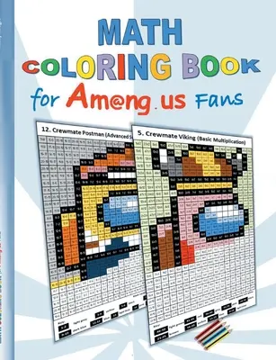 Math Coloring Book for Am@ng.us Fans: dibujo, tablas de multiplicar, básico, suma, resta, división, app, ordenador, pc, juego, apple, videoga - Math Coloring Book for Am@ng.us Fans: drawing, multiplication tables, basics, addition, subtraction, division, App, computer, pc, game, apple, videoga