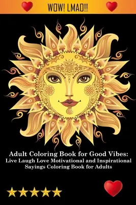 Libro de colorear para adultos - Adult Coloring Book for Good Vibes