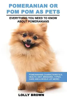 Pomerania como mascota: Características, salud, dieta, cría, tipos, cuidados y mucho más. Todo lo que necesita saber sobre - Pomeranian as Pets: Pomeranians Characteristics, Health, Diet, Breeding, Types, Care and a whole lot more! Everything You Need to Know abo