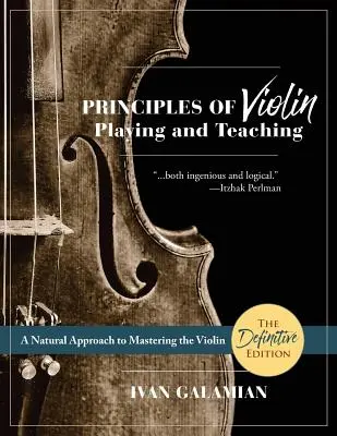 Principios de interpretación y enseñanza del violín (Dover Books on Music) - Principles of Violin Playing and Teaching (Dover Books on Music)