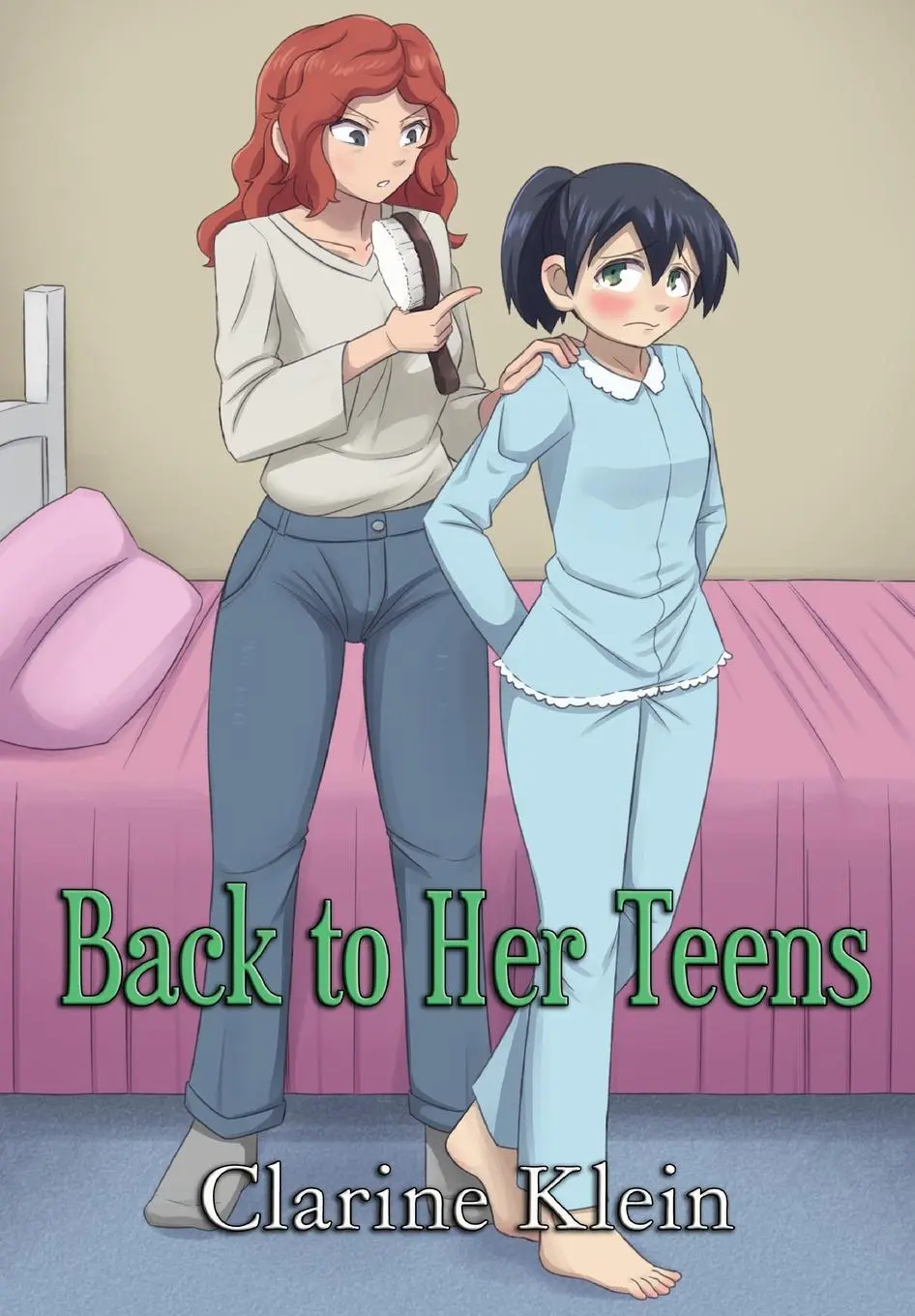 Volver a su adolescencia: A Lesbian Ageplay Spanking Romance - Back to Her Teens: A Lesbian Ageplay Spanking Romance