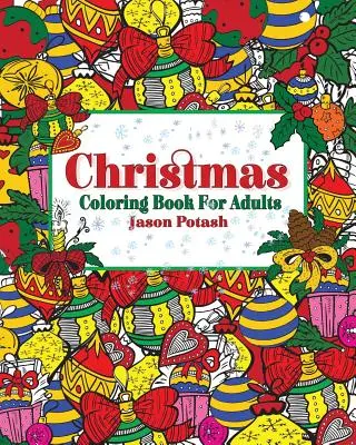 Libro para colorear de Navidad para adultos - Christmas Coloring Book for Adults