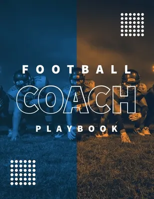 Football Coach Playbook: Cuaderno sin fecha, hojas de registro de estadísticas para 20 partidos, diario de juego, entrenamiento y formación, notas, 20 hojas en blanco de F - Football Coach Playbook: Undated Notebook, Record Statistics Sheets For 20 Games, Game Journal, Coaching & Training, Notes, 20 Blank American F