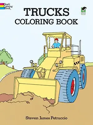 Libro para colorear de Camiones - Trucks Coloring Book