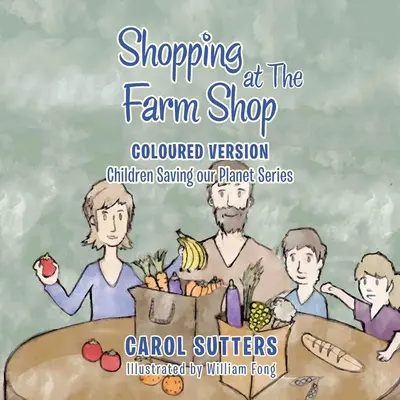 De compras en la granja: Versión coloreada - Shopping at the Farm Shop: Coloured Version