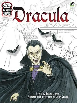 Colorea tu propia novela gráfica: Drácula - Color Your Own Graphic Novel: Dracula