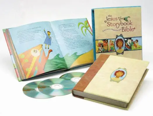 La Biblia de Jesús Edición de Lujo: Con CD [Con lectura] - The Jesus Storybook Bible Deluxe Edition: With CDs [With Read Along]