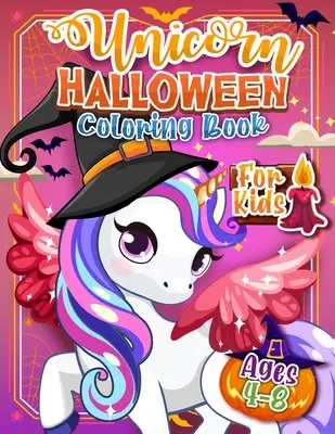 Unicornio para colorear - Edición Halloween - Unicorn Coloring - Halloween Edition