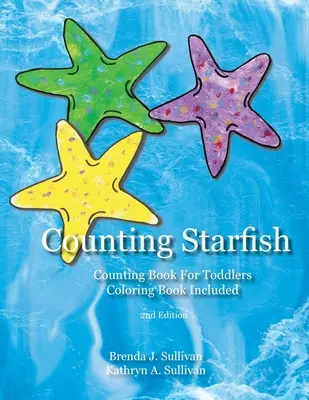 Contar estrellas de mar: Contar estrellas de mar: Libro para colorear incluido - Counting Starfish: Counting Book For Children Coloring Book Included