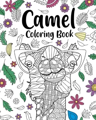 Libro para colorear de camellos - Camel Coloring Book