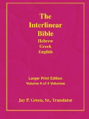 Biblia en letra grande-Il-Volumen 4 - Larger Print Bible-Il-Volume 4