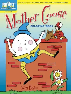 Libro para colorear de Mamá Ganso - Mother Goose Coloring Book