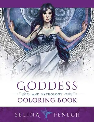 Libro para colorear de Diosas y Mitología - Goddess and Mythology Coloring Book