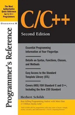 C/C++ Programmer's Reference (Referencia para programadores de C/C++) - C/C++ Programmer's Reference