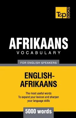 Vocabulario afrikáans para anglófonos - 5000 palabras - Afrikaans vocabulary for English speakers - 5000 words