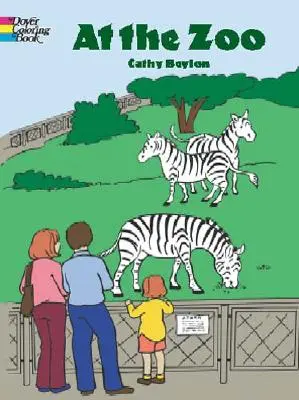 En el zoo Libro para colorear - At the Zoo Coloring Book