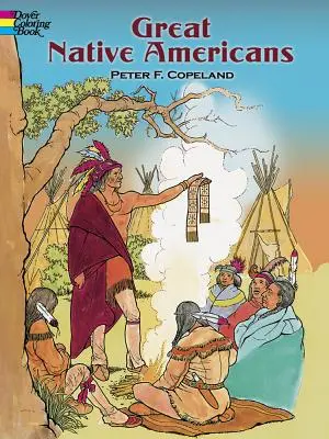 Libro para colorear de los grandes nativos americanos - Great Native Americans Coloring Book