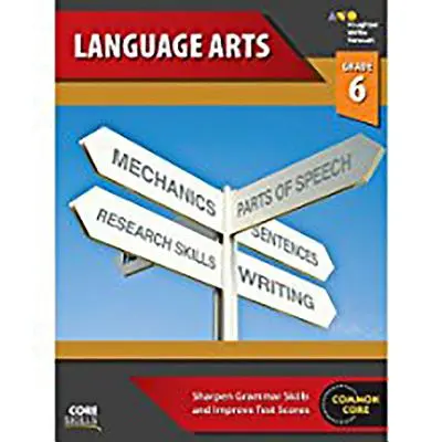 Cuaderno de ejercicios de Lengua y Literatura Básicas 6º curso - Core Skills Language Arts Workbook Grade 6